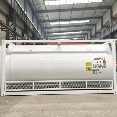 Sa-240M 304 LNG T14 ISO εμπορευματοκιβώτιο δεξαμενών 24800 λίτρα της LR BV CCS