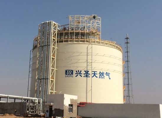 50000M3 δεξαμενή 0,8 αποθήκευσης επίπεδων κατώτατων σημείων μεγάλη LNG MPA δεξαμενή