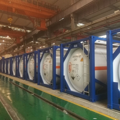 Φορητή δεξαμενή T11 T22 των Η.Ε εφέστιων θεών R134a LO2 LN2 24800 λίτρα