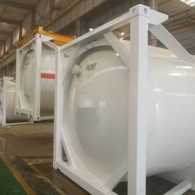 υγρό μήκος 6058mm εμπορευματοκιβωτίων του ISO οξυγόνου 20ft 40ft T75