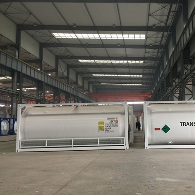 Sa-240M 304 LNG T14 ISO εμπορευματοκιβώτιο δεξαμενών 24800 λίτρα της LR BV CCS