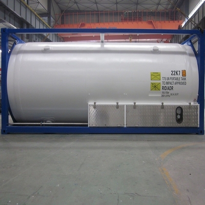 Sa-240M 304 LNG T14 ISO εμπορευματοκιβώτιο δεξαμενών 24800 λίτρα της LR BV CCS