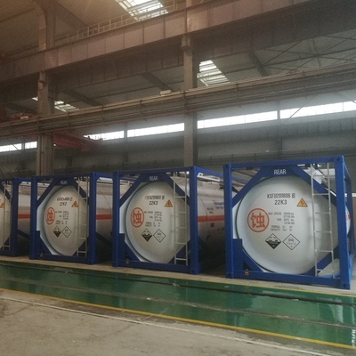 Sa-240M 304 LNG T14 ISO εμπορευματοκιβώτιο δεξαμενών 24800 λίτρα της LR BV CCS